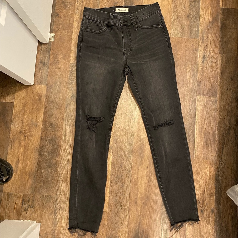Women’s black Madewell jeans